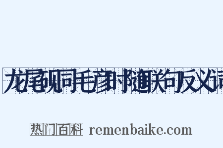 龙尾砚同毛彦时随联句反义词是什么意思的图片